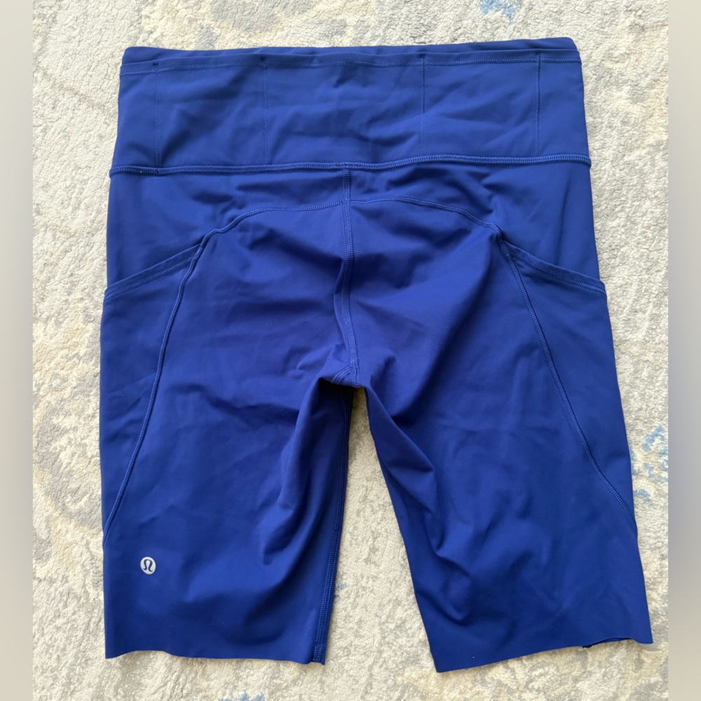 Lululemon Fast And Free Short 10" *Non-Reflective Larkspur - Picture 6 of 10